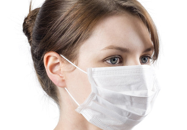 Surgical Face Masks 3 Ply: Fluid Resistant Level 3 (Ear Loop)