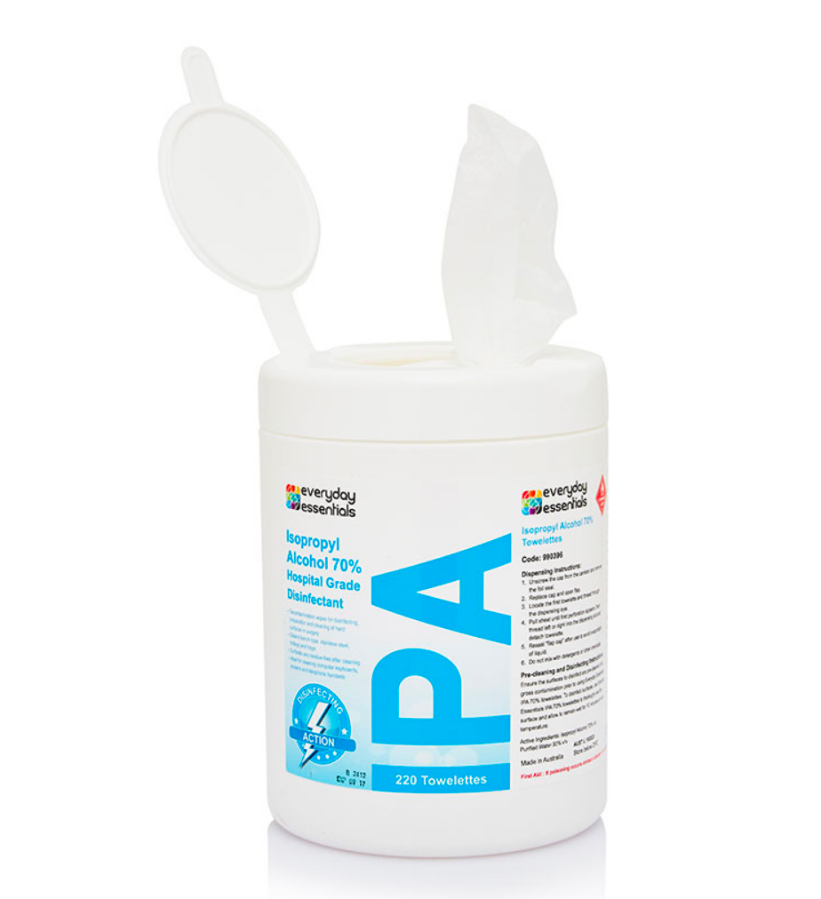 Isopropyl Alcohol Wipes