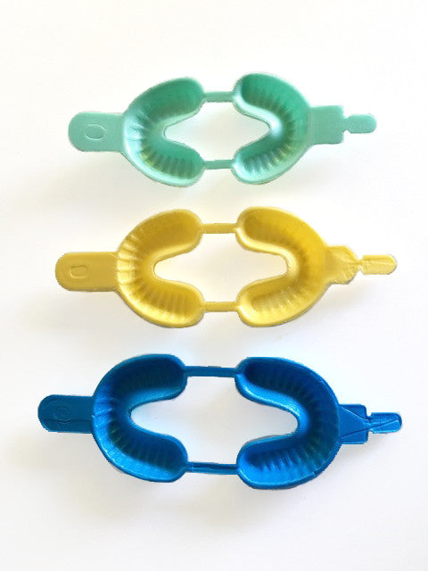 Disposable Fluoride Foam Tray Dual Arch